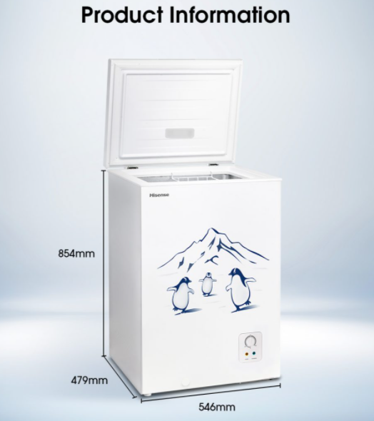 Hisense L Chest Freezer Fc D Bw Ngie Ann Trading Sdn Bhd